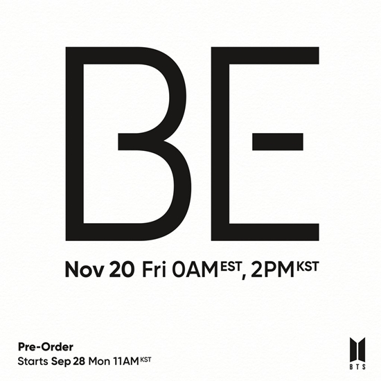 그룹 방탄소년단(BTS)이 음악뿐만 아니라 콘셉트, 구성, 디자인 등 제작 전반에 직접 참여한 새 앨범 'BE'를 오는 11월 선보인다. [사진=빅히트엔터테인먼트 제공]