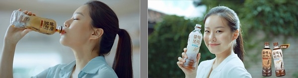 하이트진로음료, '블랙보리' 배우 박유나 모델로 신규 TV광고 선보여 (사진제공=하이트진로음료)