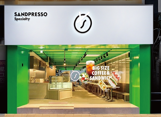 동원홈푸드가 카페 브랜드 '샌드프레소 스페셜티'를 론칭했다. [사진=동원그룹 제공]