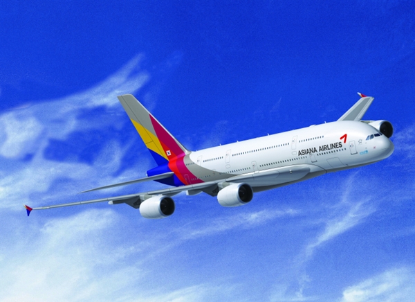 아시아나항공 초대형 여객기 A380 [사진=아시아나항공 제공]