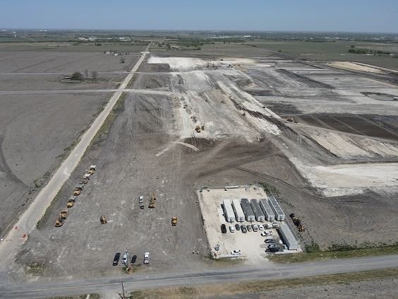 삼성전자의 미국 텍사수주 테일러시 파운드리 공장 부지. [사진=삼성전자 제공]
