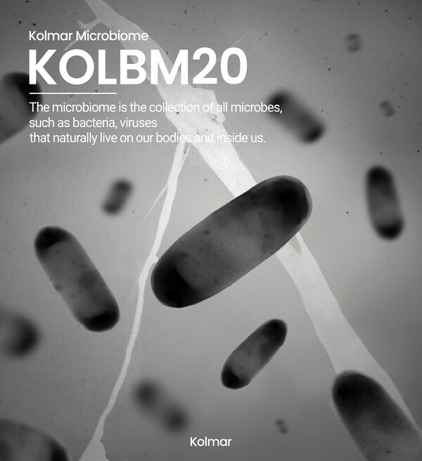한국콜마가 전세계 최초로 발견한 피부 광노화 억제 마이크로바이옴 KOLBM20. [사진=한국콜마 제공]
