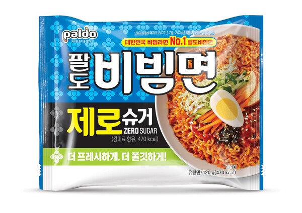 팔도, 국내 최초 무설탕 비빔면 ‘팔도비빔면 제로슈거’ 출시